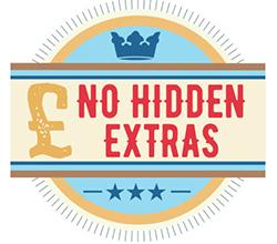No hidden extras